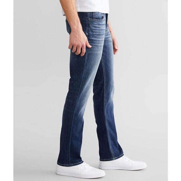 ✨Department West Trouper Straight Stretch Sz 31W 30S Jeans✨ - Picture 2 of 10